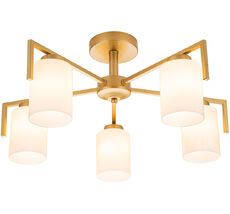 Потолочная люстра на штанге Escada 1142/5P Gold_ESC