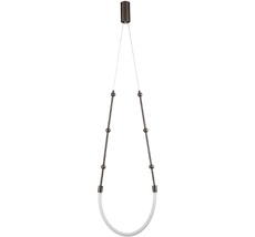 Подвесной светильник с гибким неоном (ПДУ) Indigo V000059L