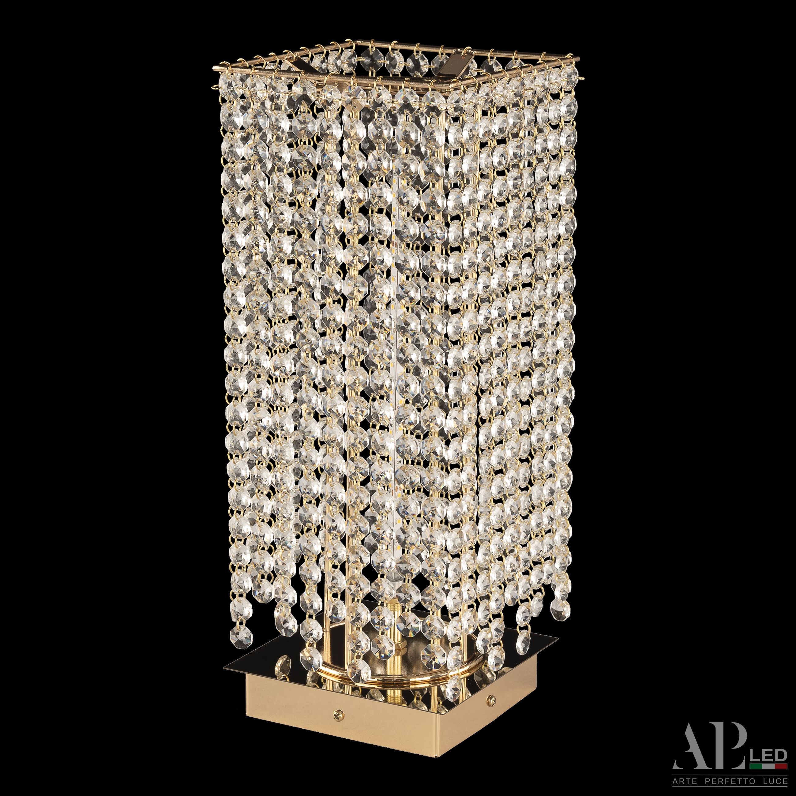 Настольная лампа APL LED Rimini S500.L4.15-38.B.3000.Gold_BI