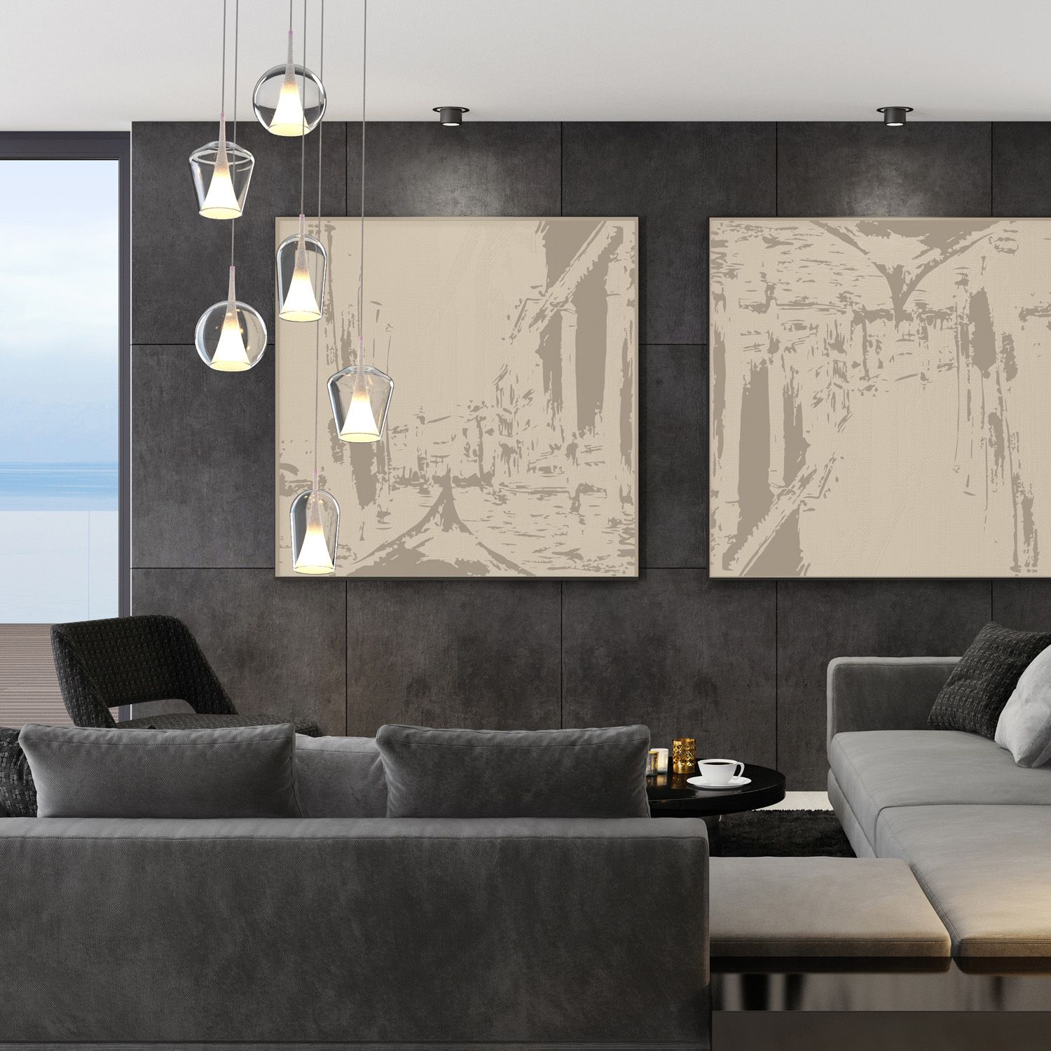 Подвесной светильник MANTRA DESIGN ELSA 8245_MN