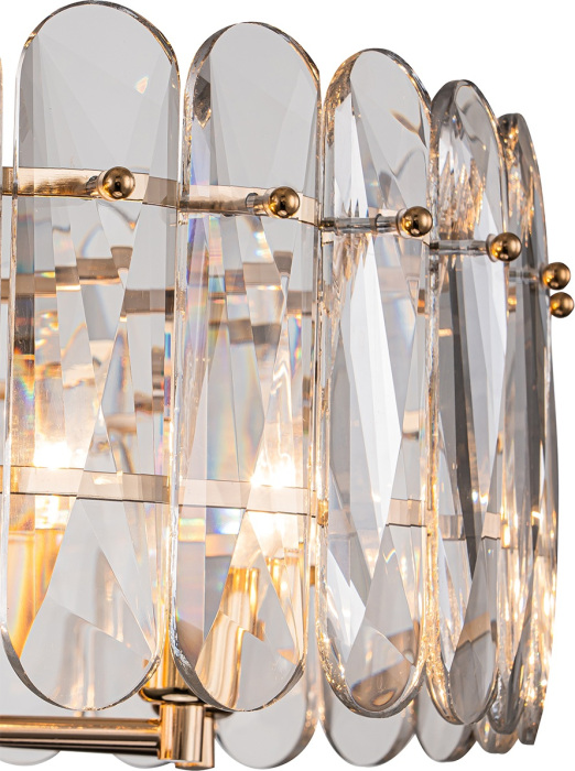 Подвесная люстра хрусталь Escada 2114/8S Gold_ESC