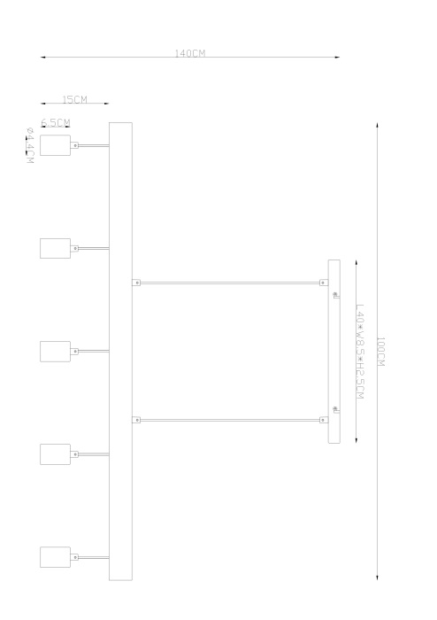Подвесной светильник Globo JAKOB 15327-5N_GL