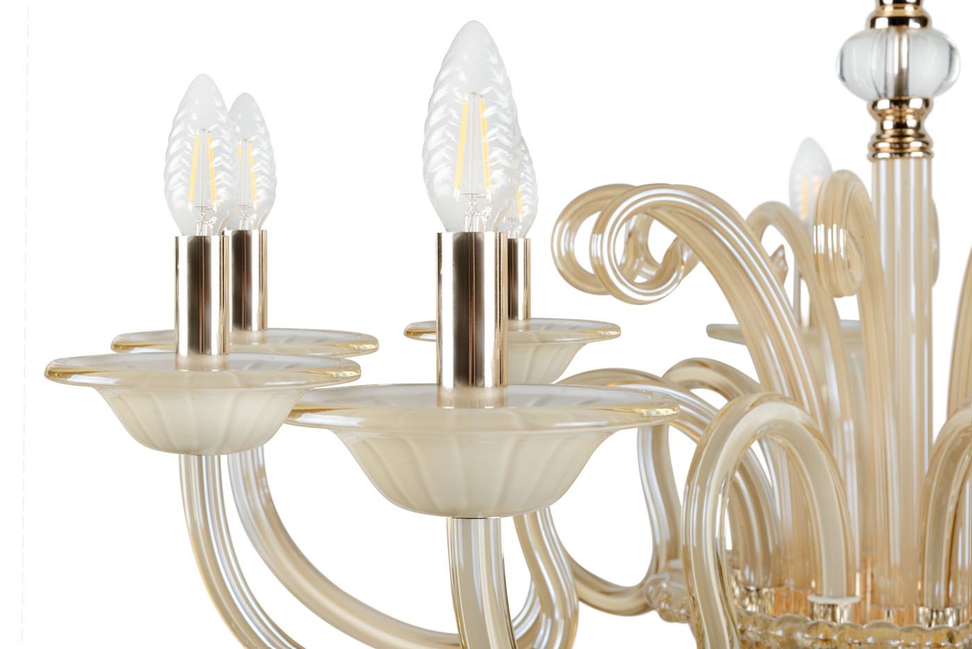 Подвесная люстра ILamp Classic P2318-10GD_IP