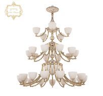 Подвесная люстра Bohemia Art Classic 31.2111P.15+10+5.420.3d.GW.P1.U.Angel_BI