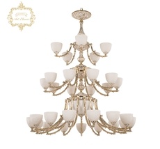 Подвесная люстра Bohemia Art Classic 31.2111P.15+10+5.420.3d.GW.P1.U.Angel_BI