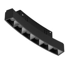 Радиусный магнитный трековый светильник iLedex VISION 4822-037-L176-D1500-6W-110DG-3000K-BK_IX