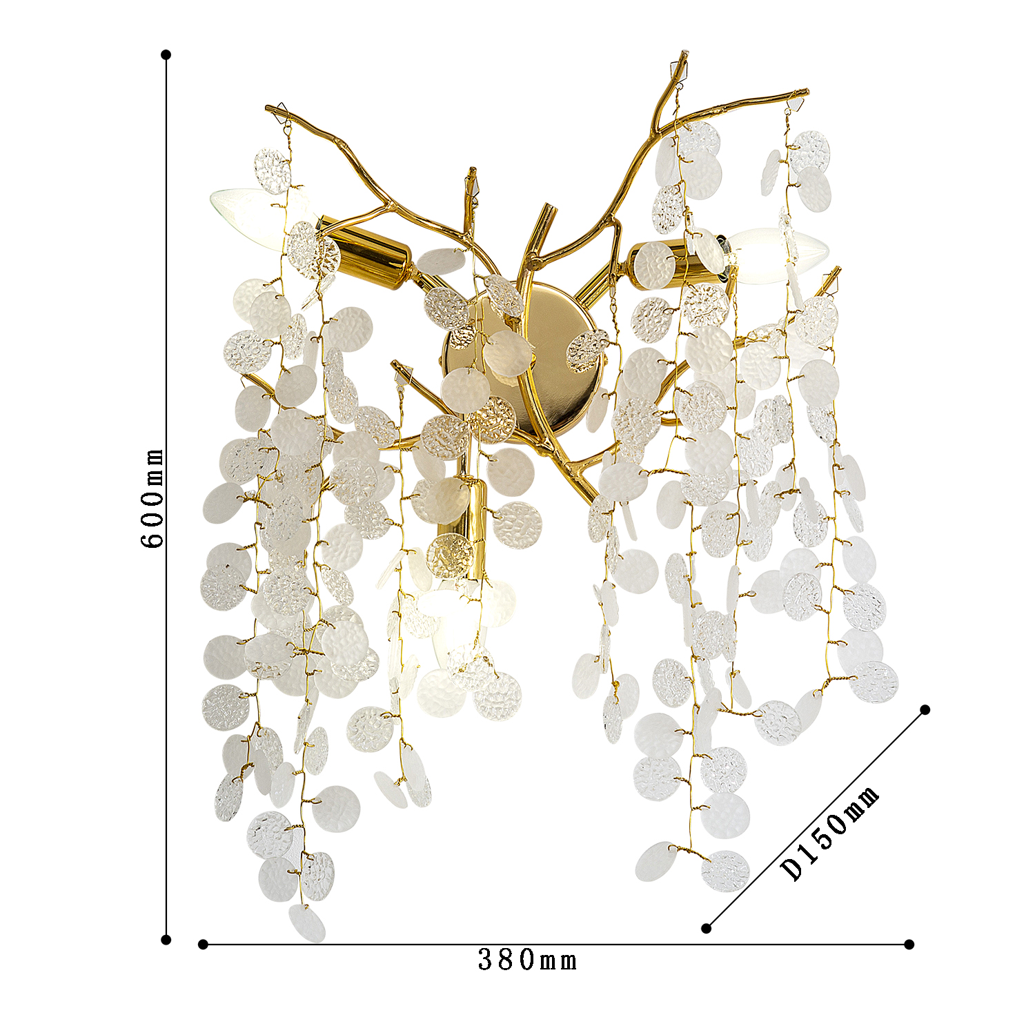 Настенный светильник Favourite Parra 4161-3W