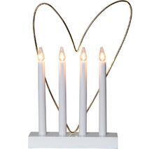 Новогодний подсвечник Eglo GLOSSY HEART 410978