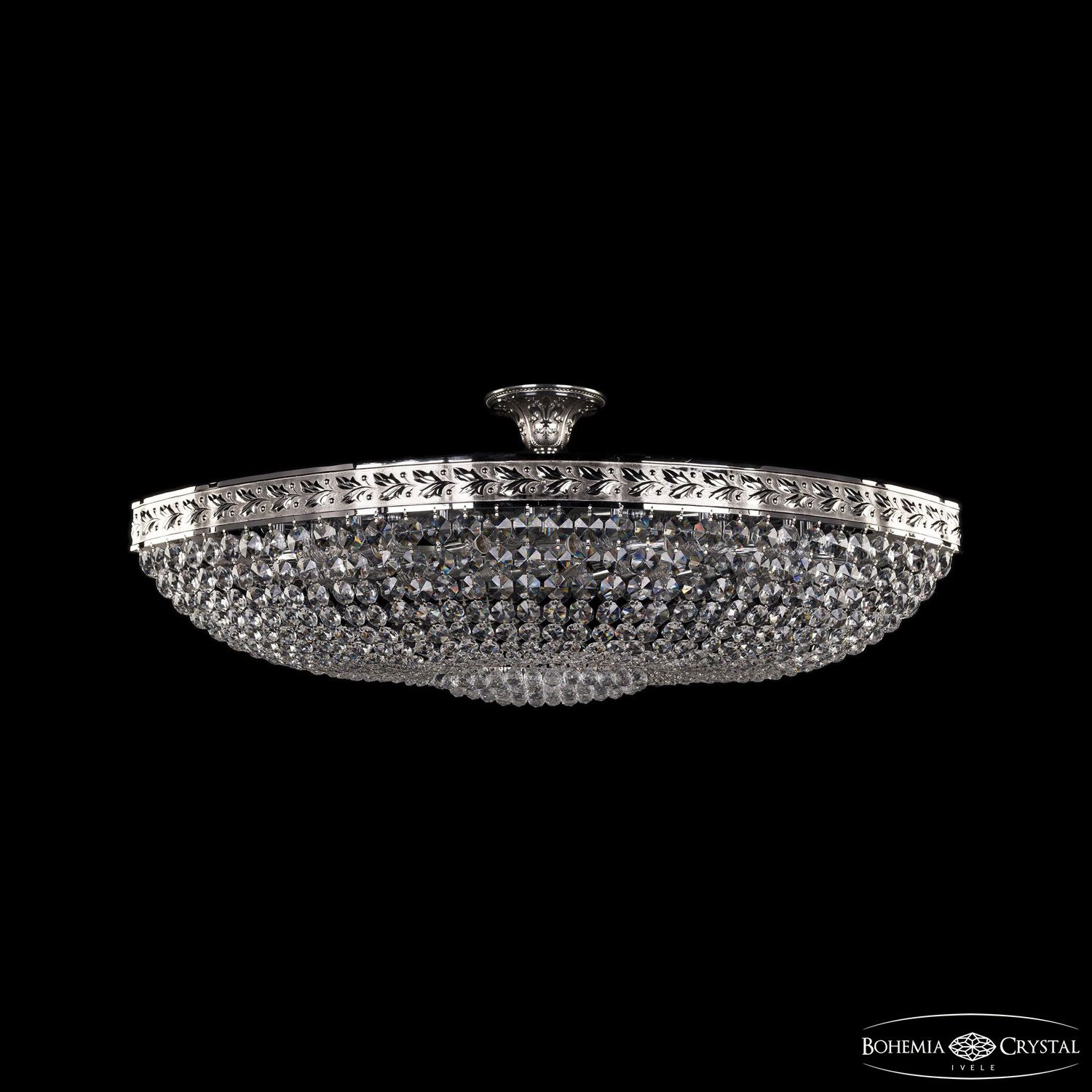 Хрустальная люстра Bohemia Ivele Crystal 19283/100IV Ni_BI
