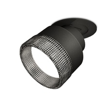 Комплект встраиваемого поворотного светильника с композитным хрусталем TECHNO SPOT XM8102541_AMB