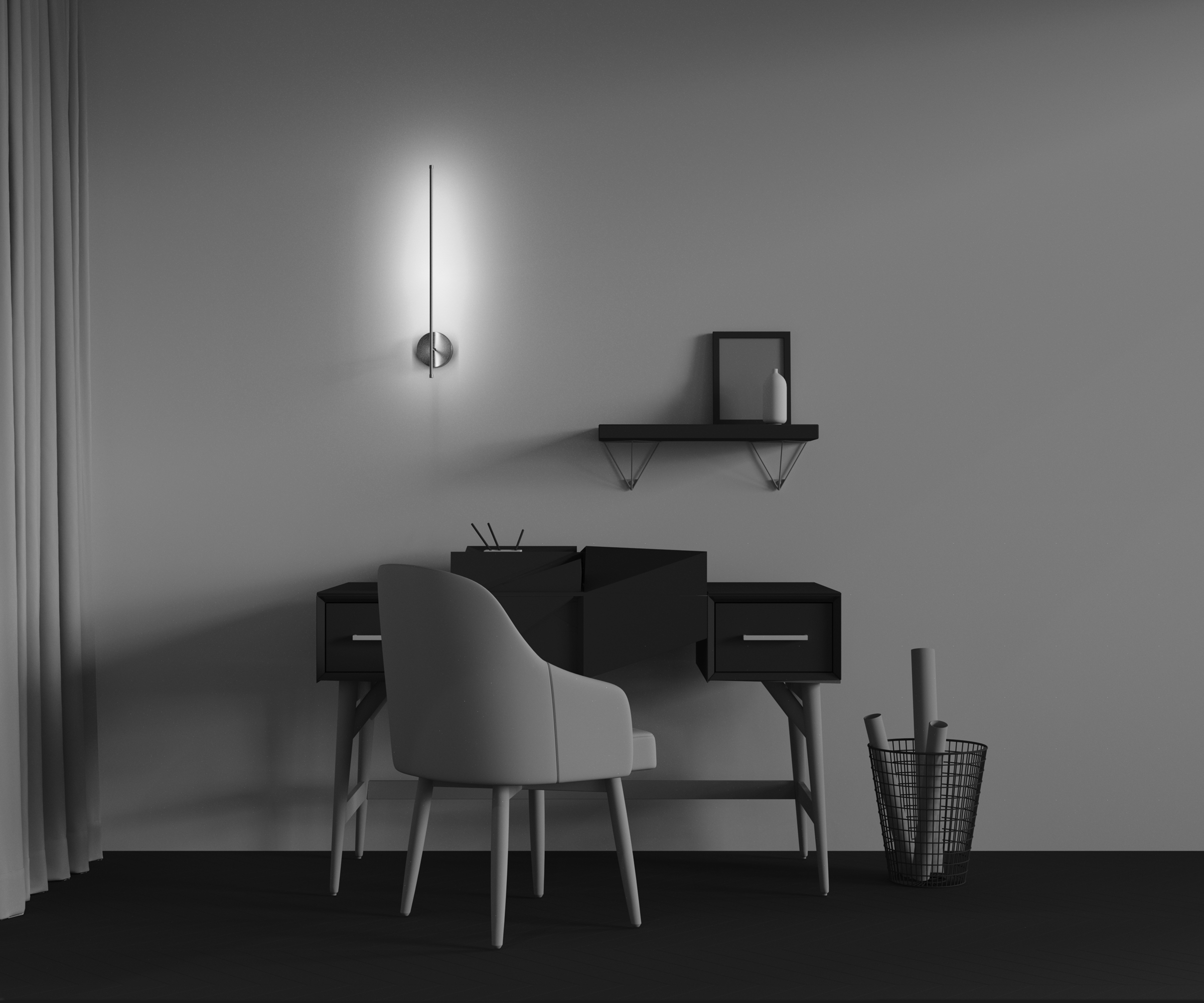 Настенный светильник Maytoni Elegant C085WL-L7BS2.7K_MY
