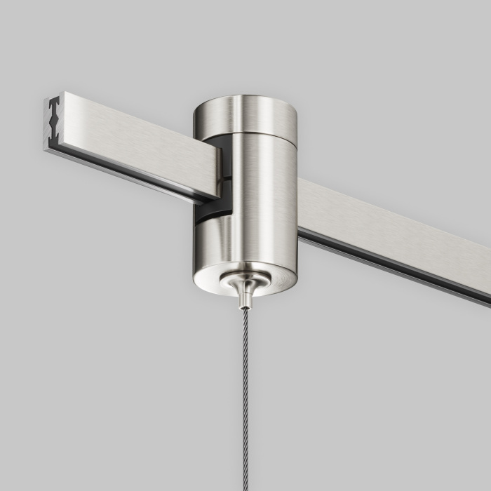 Коннектор с тросовым подвесом в шинопровод Maytoni Tau TRA154SW-1PT_MY