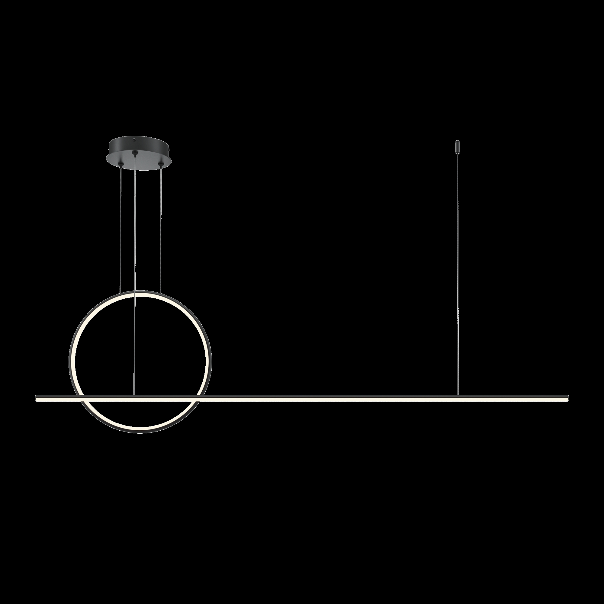 Подвесной светильник Maytoni Halo MOD247PL-L49BK_MY