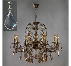 Хрустальная люстра Ambiente Ambient 8888/8 PB New Leaf_BZ