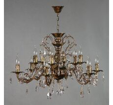 Хрустальная люстра Ambiente Ambient 8888/6+6 PB Tear drop_BZ