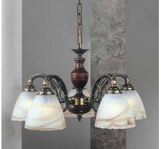 Подвесная люстра L.3851/5 Reccagni Angelo L 3851/5_RA