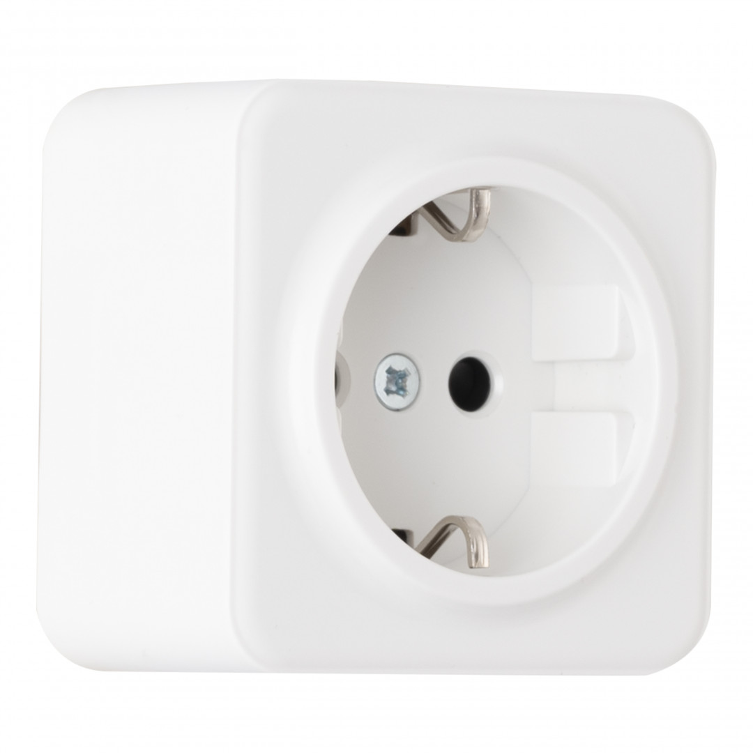 Розетка с заземлением и шторками 16A 250V 40 Arte Milano 310.40-1.white