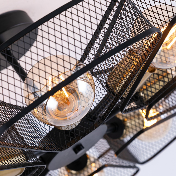 Потолочная люстра ArteLamp MAASYM A7044PL-8BK