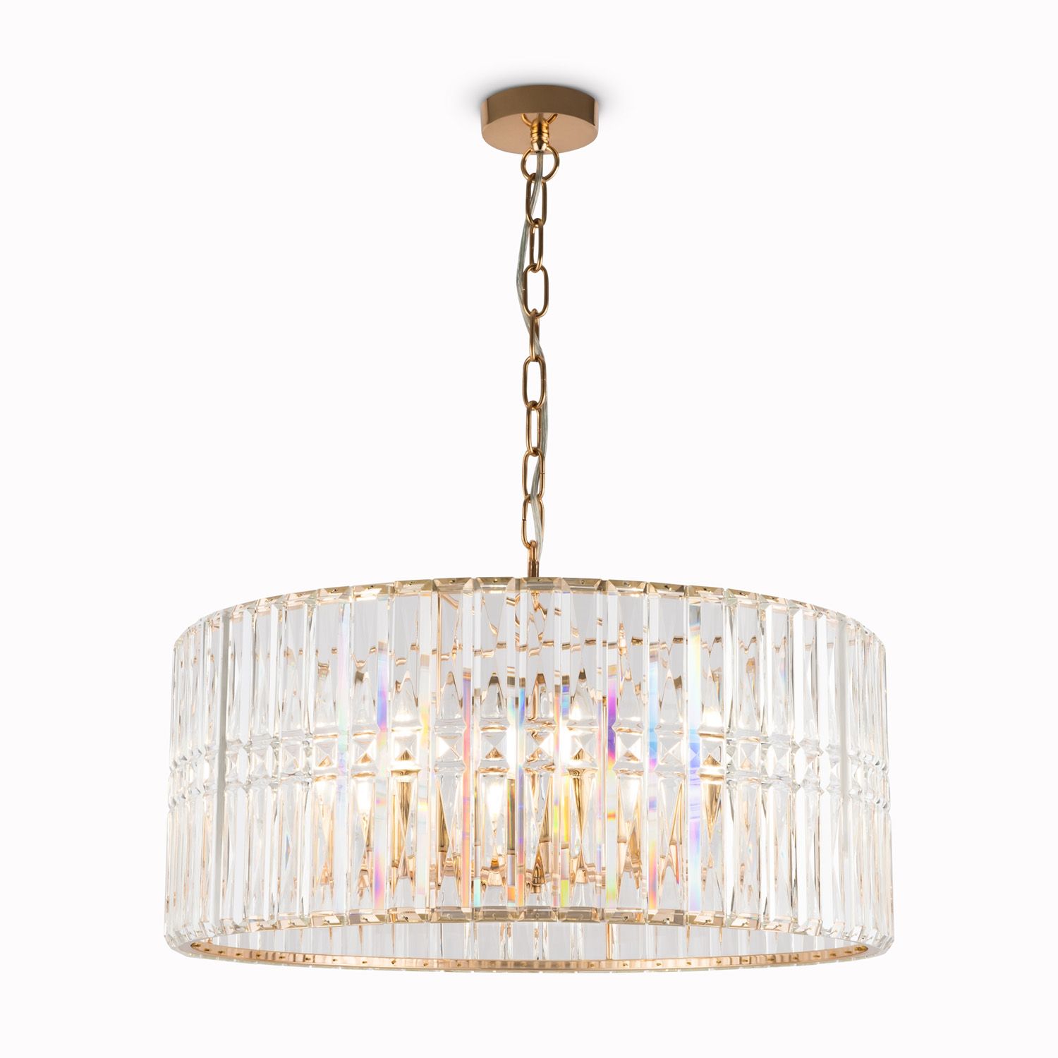 Подвесная люстра Maytoni Facet MOD094PL-08G_MY