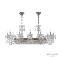 Хрустальная люстра Bohemia Ivele Crystal 1453/12/195/800 Ni_BI