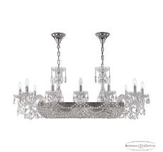 Хрустальная люстра Bohemia Ivele Crystal 1453/12/195/800 Ni_BI