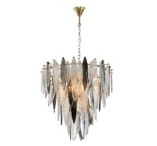 Подвесная люстра ILamp DOLCE P2543-8 GD_IP