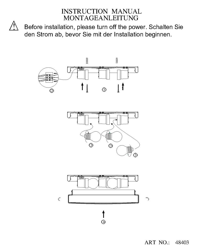 Потолочный светильник Globo Opal 48403_GL