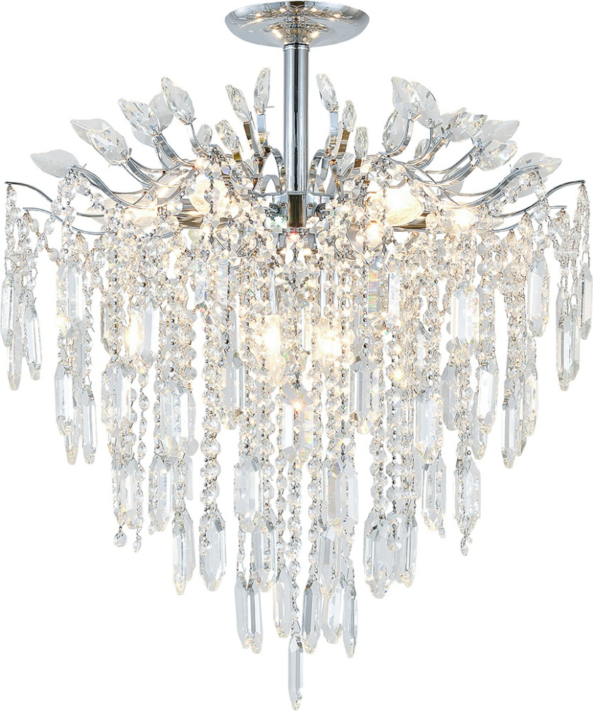 Потолочная люстра на штанге Escada 2135/8P Chrome_ESC