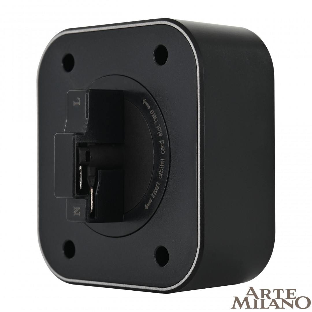 Трековый светильник Arte Milano track-sockets 380022TL/Light Black