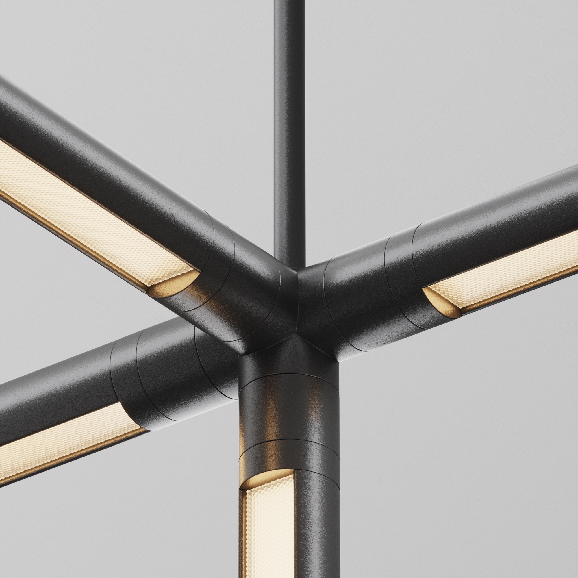 Подвес на жёстком основании с потолочной чашей для системы Shelf Maytoni CA030C-SL-L500-B_MY