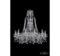 Хрустальная люстра Bohemia Ivele 1411/12/360/XL-96 Ni_BI