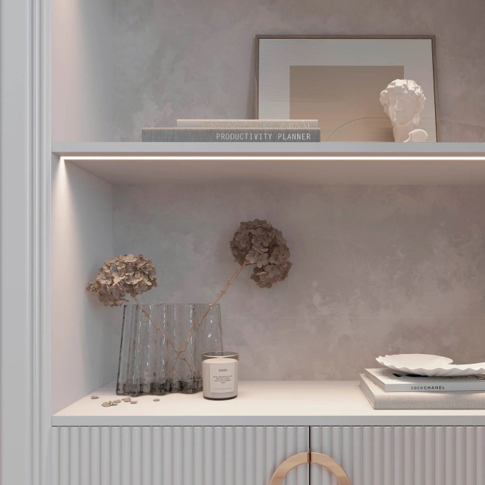 Светодиодная лента Arlight COB-X528-8mm 24V 2700K 6W 046888_ARL