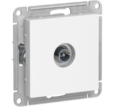 ТВ-розетка встраиваемая проходная (белый) Systeme Electric ATN000193