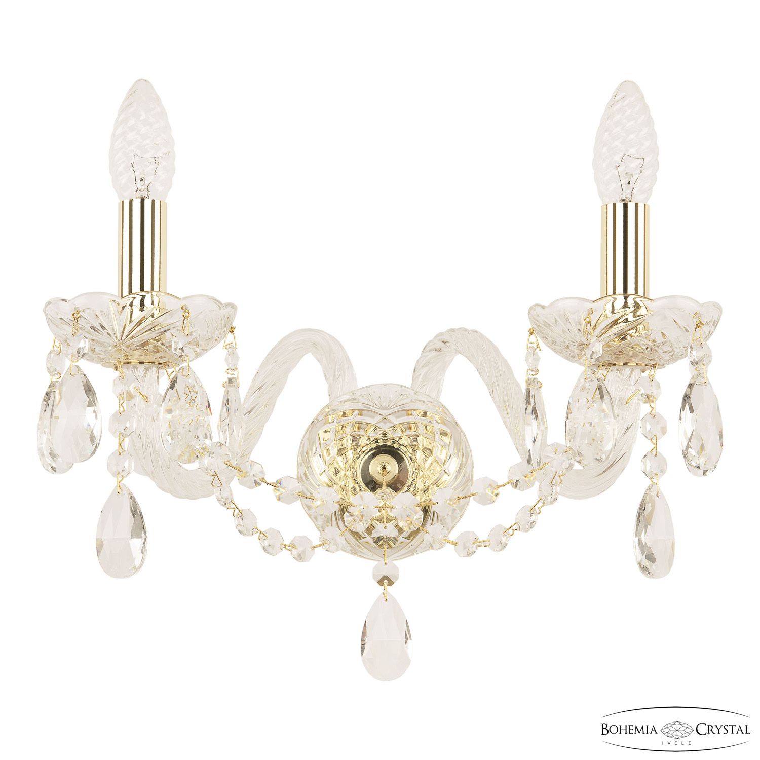 Бра Bohemia Ivele Crystal 116B/2/165 G_BI