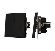 Механизм выключателя управления шторами SWT-TENDO-MKR2-SFPL-BK (230V, 10A) ( Arlight 054559_ARL