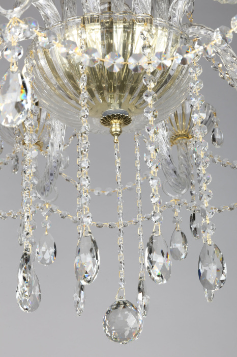 Подвесная люстра хрусталь Omnilux OML-70103-08