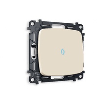 Выключатель одноклавишный проходной с подсветкой Ambrella Volt OMEGA QUANT MO322040_AMB