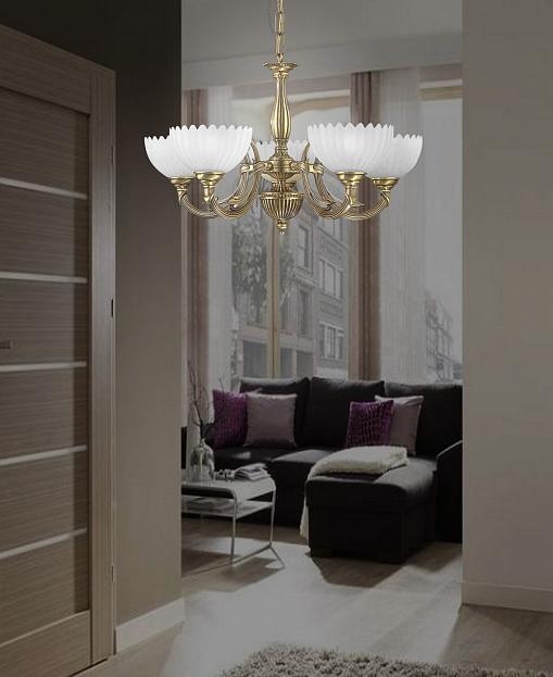 Подвесная люстра Reccagni Angelo L 3620/5_RA