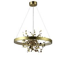 Подвесная люстра Crystallux GARDEN GARDEN SPLED+3 D600 GOLD_CR