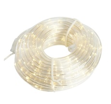 Светодиодная гирлянда линейная Мини Дюралайт 2700К с контроллером 15м c питанием от сети 220V Feron 51460_FR