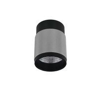 Потолочный светильник iLedex Delta 1955-10W-3000K-36 BK+SL_IX