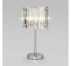 Настольная хрустальная лампа Bogate's 01147/1 хром_EU