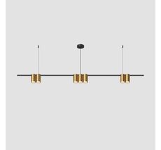 Подвесной светильник Denkirs Orbit DK4063-BK+SG