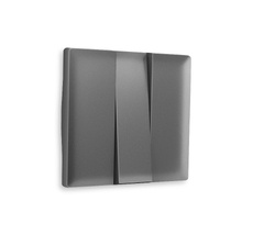 Лицевая панель для 3-клавишных выключателей QUANT Ambrella Volt ALFA AP6550_AMB