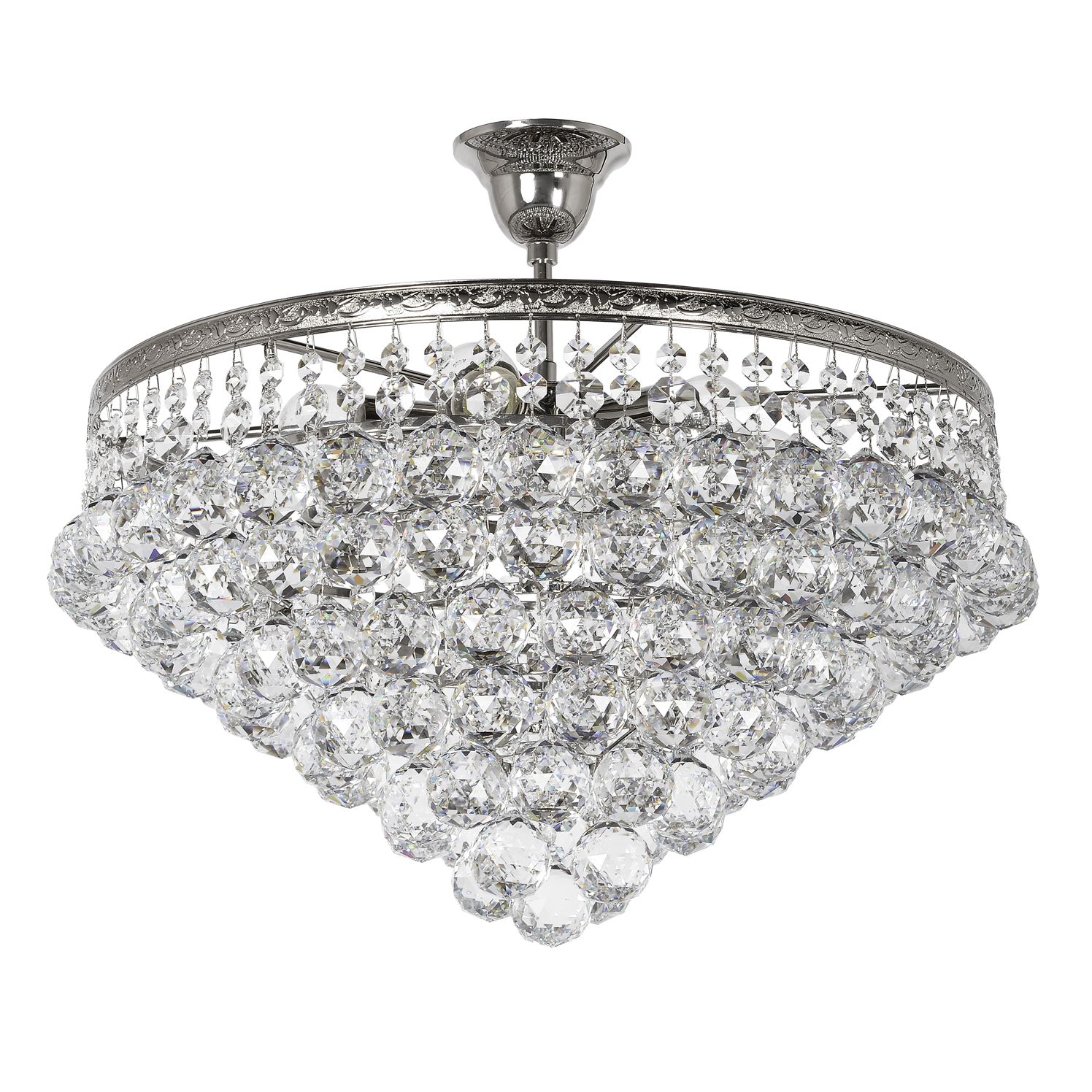 Потолочная люстра Arti Lampadari Castellana Nickel Castellana E 1.3.46.501 N