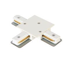 Соединитель Т-образный (однофазный) для встраиваемого шинопровода Crystallux CLT 0.2211 02 WH_CR