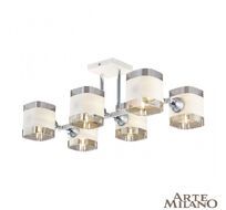 Потолочная люстра Arte Milano Amalfi 329809/6 WH+CR