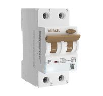 Дифференциальный автомат 1P+N 40 A 30 mA 6 kA C A Werkel a065619_WR