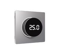 Лицевая панель ALFA для терморегулятора теплого пола с цифровым дисплеем QUANT Ambrella Volt AP5058_AMB