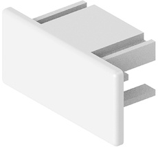 Заглушка пластиковая для шинопровода, белый Feron 41986_FR